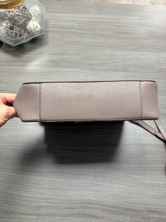 Michael Kors Gray Saffiano Leather Crossbody Bag main image 5